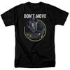 Jurassic Park Dont Move T Shirt Mens Licensed Dinosaur Movie Tee Black