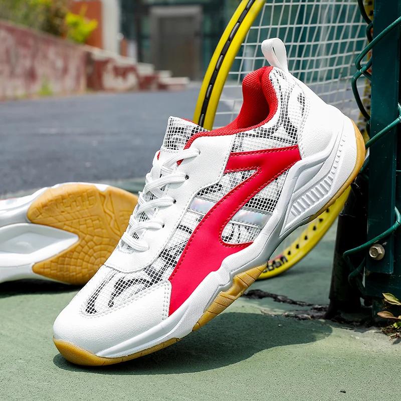 New Badminton Shoes Men Badminton Sneakers Light Weight Table Tennis Shoes Ladies Volleyball Sneakers