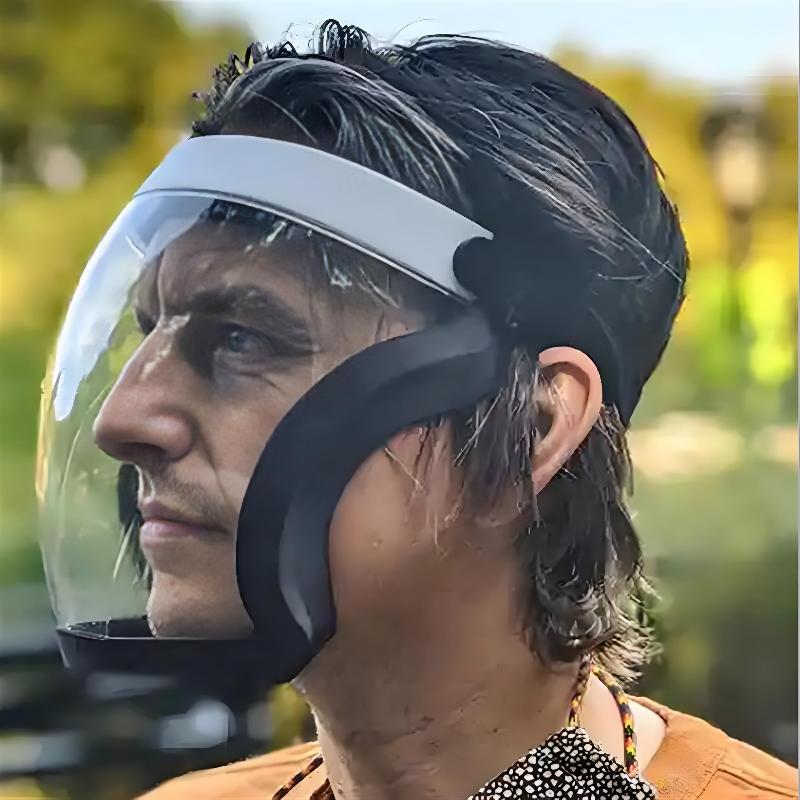 Full Face Protection Anti Droplet Mask Anti Fog Anti Splash Head Wear Glasses Space Spherical