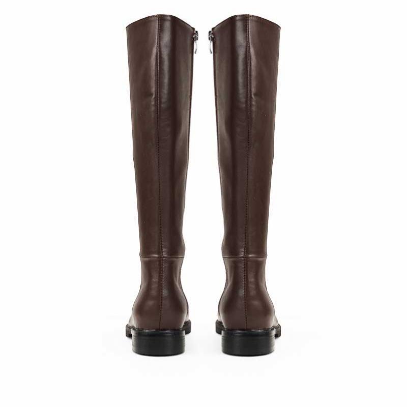Mysterious [first Price 199x000 Won] Classic Slim Long Boots Bubt250101
