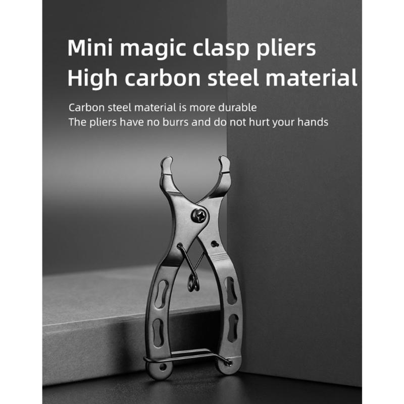 Potable Bicycles Chain Buckles Pliers Disassembly Installation Plier Repair Tool for Emergencies Repairs