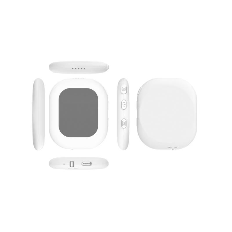 Mini Wireless Selfie Monitor Bildschirm 2-Zoll IPS Bildschirm Magnetische Halterung Vlog Live-Stream Telefon Rückkamera Für iPhone/Android