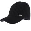 Herbst- und Winterwarme Mütze Damen Strickwolle Mode Baseballkappe Verdickte Freizeitmütze
