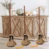 Halloween Sound Activated Floating Broom Touch Activated Witch Broom Floating Witch Broomstick Decor Haunted Dancing Props