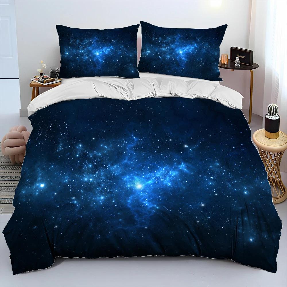 Digital Printing Three-Piece Universe Printing Bedding Home Textile Bedding