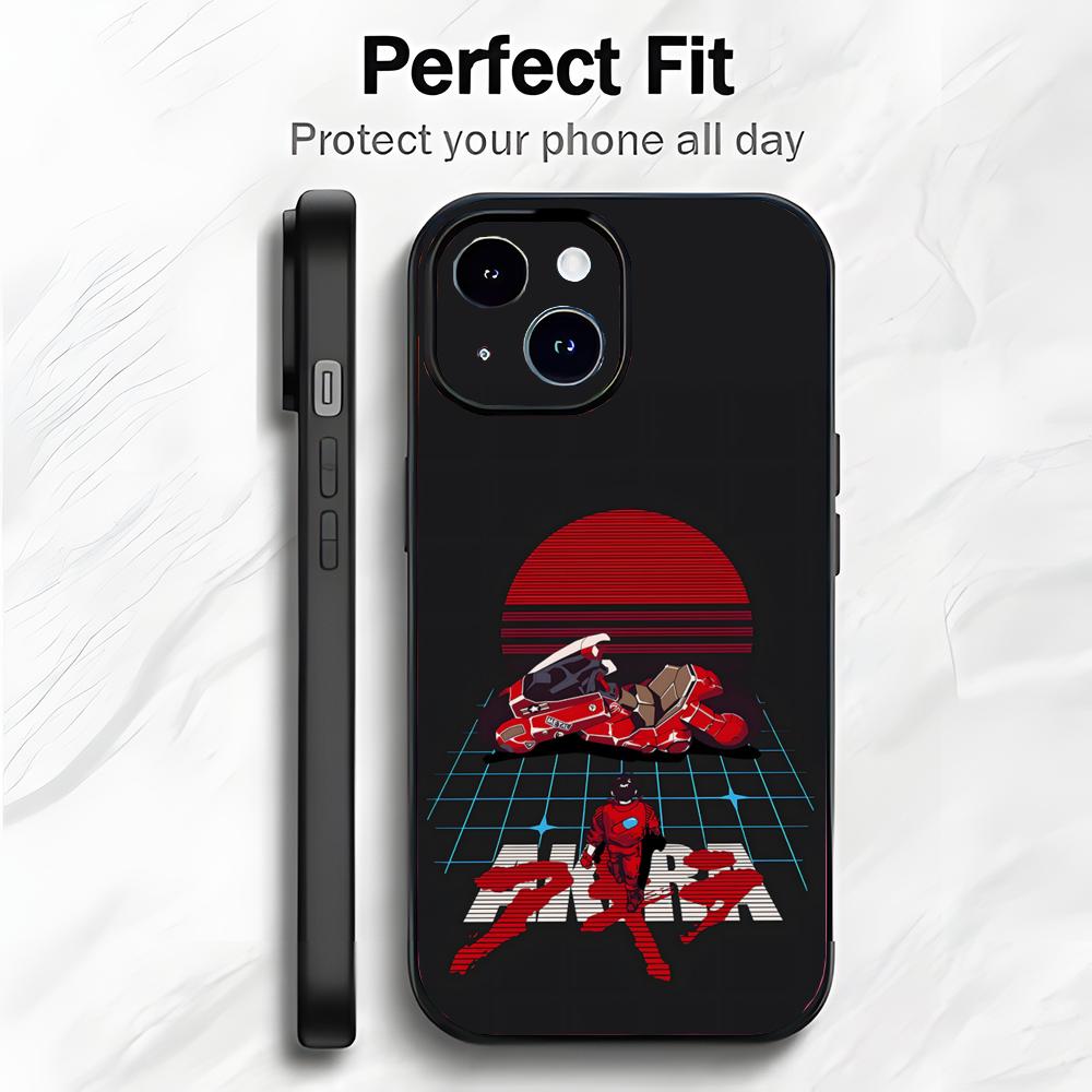Classic SciFi Japanese Anime A-Akira Phone Case Phone Case Soft Packaging Lightweight For iPhone17 16 15 14 13ProMax