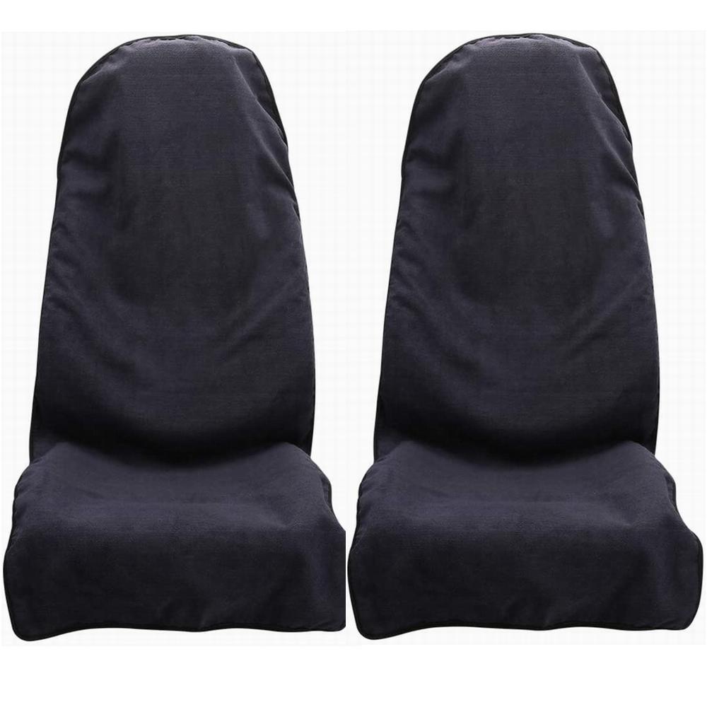 Front Car Seat Cover Waterproof Non-slip Sweat Towel Seat Cover for Truck SUV