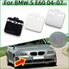 Car Front Bumper Tow Hook Hauling Cover Cap Eye For BMW 5 E60 5 Series 525i 528i 530i 535i 545i 2004 2005 2006 2007 51117111787