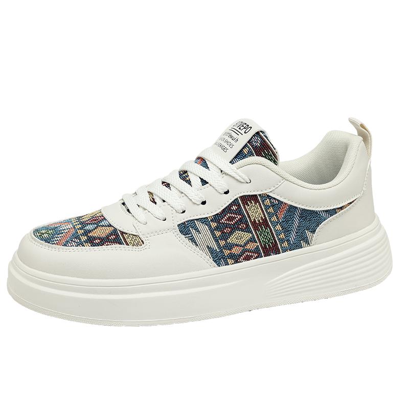 Men's Board Shoes Four Season Casual Soft Sole Height Increasing Anti Slip Versatile Commuting Outdoor Casual Shoes Zapatillas