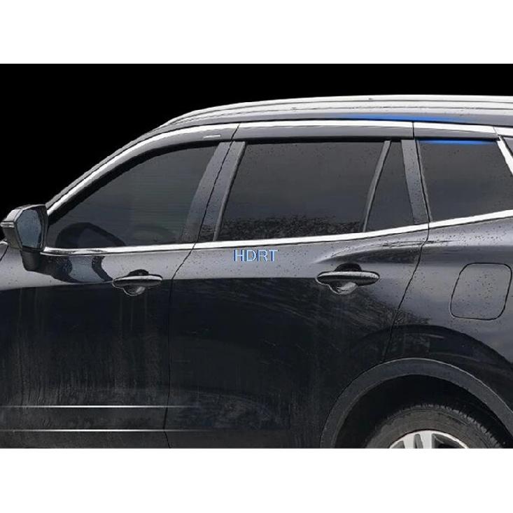 Car Styling Weather Shield Window Visor Deflector For Ford Equator Sport Territory 2022 + Sun Rain Screen Shelter Accessories