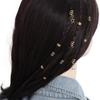 36pcs Hair Braid Tubes Star Decor Hair Ring Dread Locks Braided Hair Rope  for Braids
