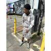Vintage Zip Loose Hooded Sweatshirt Streetwear Teens