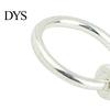 Goth Punk Earring 1Pc Simple No Deformance Unisex Nose Ear Piercing Lip Hoop Ring for Party Club Stud