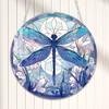 1pc Tree of Life Turtle Butterfly Dragonfly  Acrylic Home Wall Decoration Chain Pendant Pendant