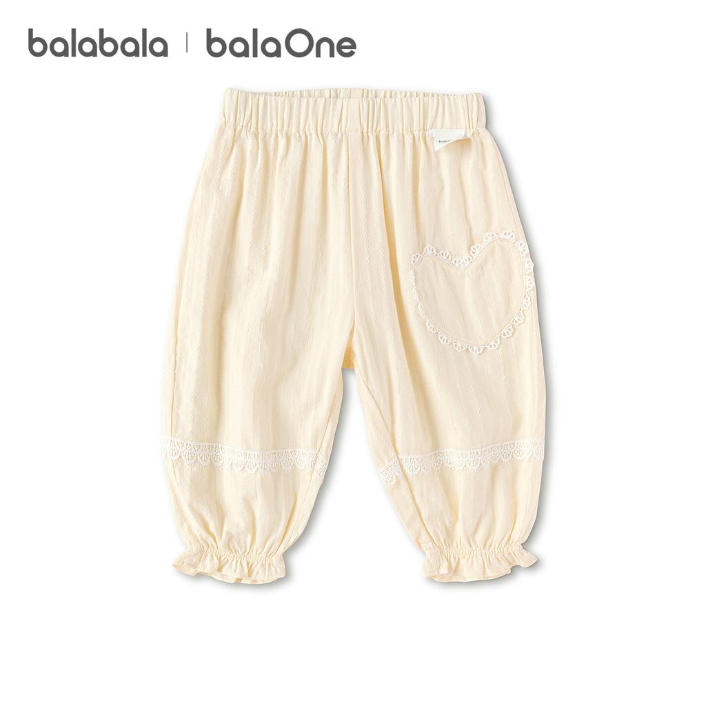 Balabala Children's Baby Thin Anti Mosquito Pants for Girls