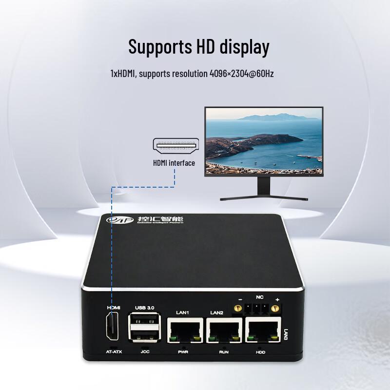 eipControlHub MFC-311B Fanless Embedded Industrial Mini PC (CN version)