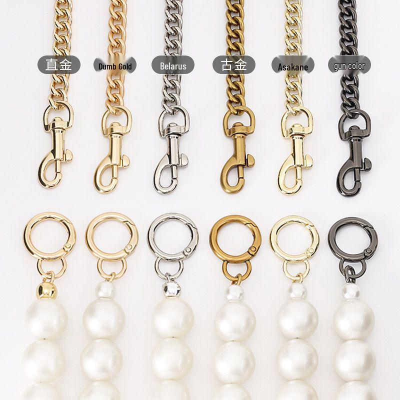 Kouchi Pearl Mahjong Bag Chain Shoulder Strap - Underarm Bag Accessories Extension Strap
