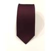 Daks Silk Blend Solid Wine Slim Tie Dmg1acf1274r2