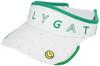 [PEARLY GATES] Women's Sun Visor (Water Absorbent, Quick Drying, Sunshade Included)  Golf Hat  053-4187520 030White FR