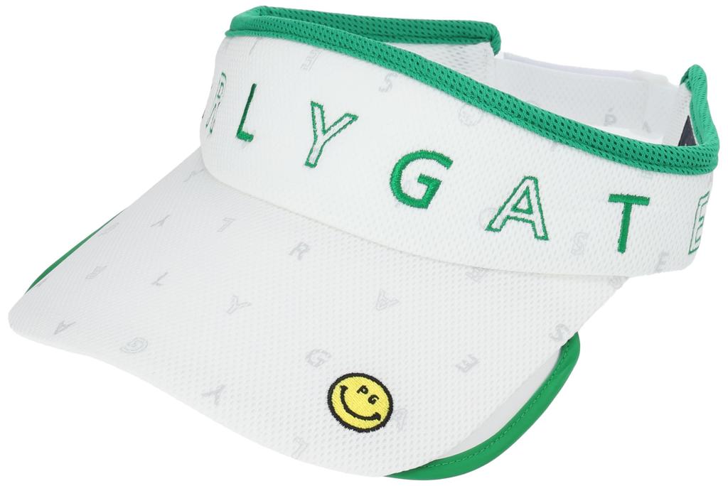 [PEARLY GATES] Women's Sun Visor (Water Absorbent, Quick Drying, Sunshade Included)  Golf Hat  053-4187520 030White FR