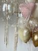 Set Palloncini Cuore Rosa Palloncino Bobo Trasparente per Stagione Matrimoni Festa della Mamma Proposta Compleanno Palloncino Decorazione