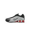 Nike Shox R4 OG Orange Twist Sneakers Unisex Argento Nero Argento Metallizzato HQ1988-002