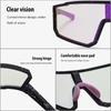2026 Sports Manufacturers New Hot Selling Sports Motorcycle Windproof Sun Glasses Outdoor Riding Photochromic Sunglasses