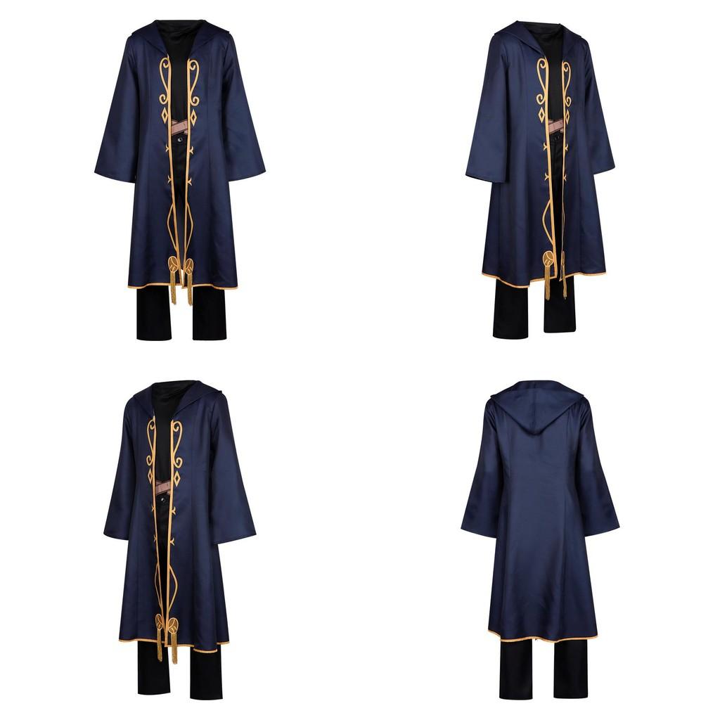 Reise in eine andere Welt Anime-Charakter Rollenspiel Männliches Kostümset Für Cosplay-Veranstaltungen