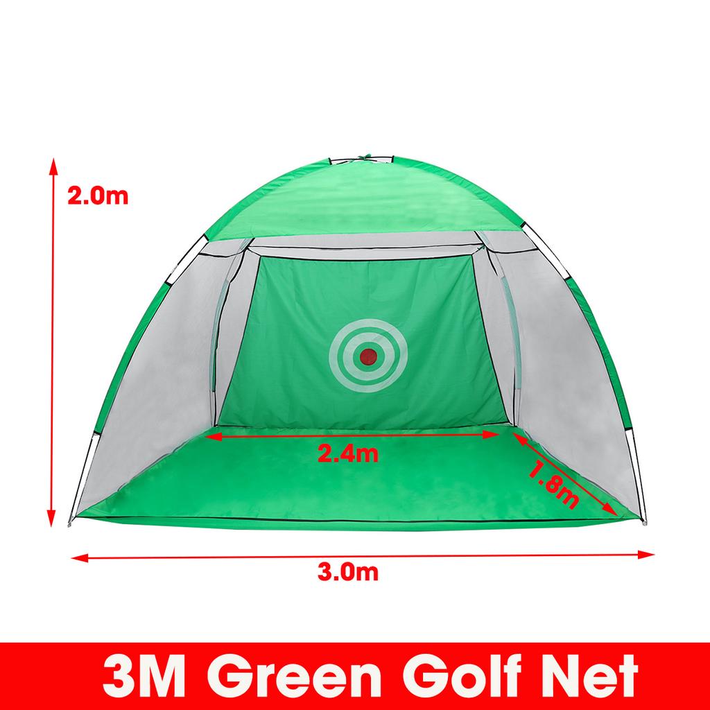 golf practice tent