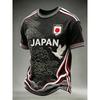 Edition Japanese Fans Football Training T-Shirt - 3D Digital Printing - Comfortable and Breathable - Family Clothing