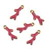 2pcs 10pcs Stainless Steel Pendant Cute Mushroom Fruit Seahorse Charms for DIY Bracelet Jewelry Making Necklce Keychain Earrings