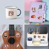 50 New Style Cat Graffiti Stickers Decorate Car Laptop Hand Note Waterproof Stickers