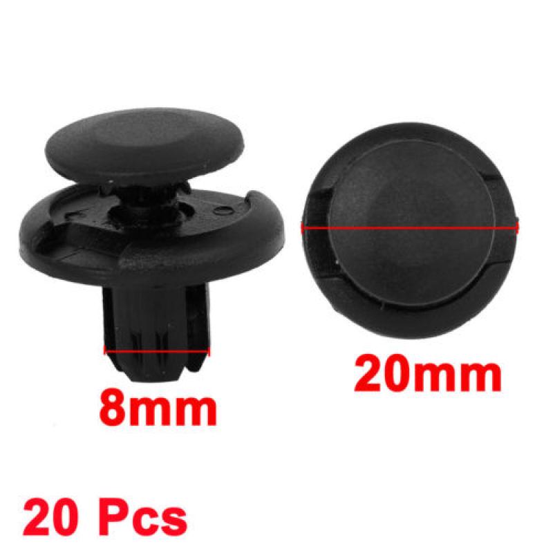 20pcs Bumper Fender Hood Moulding Side Garnish Grille Retainer Clips Fasteners