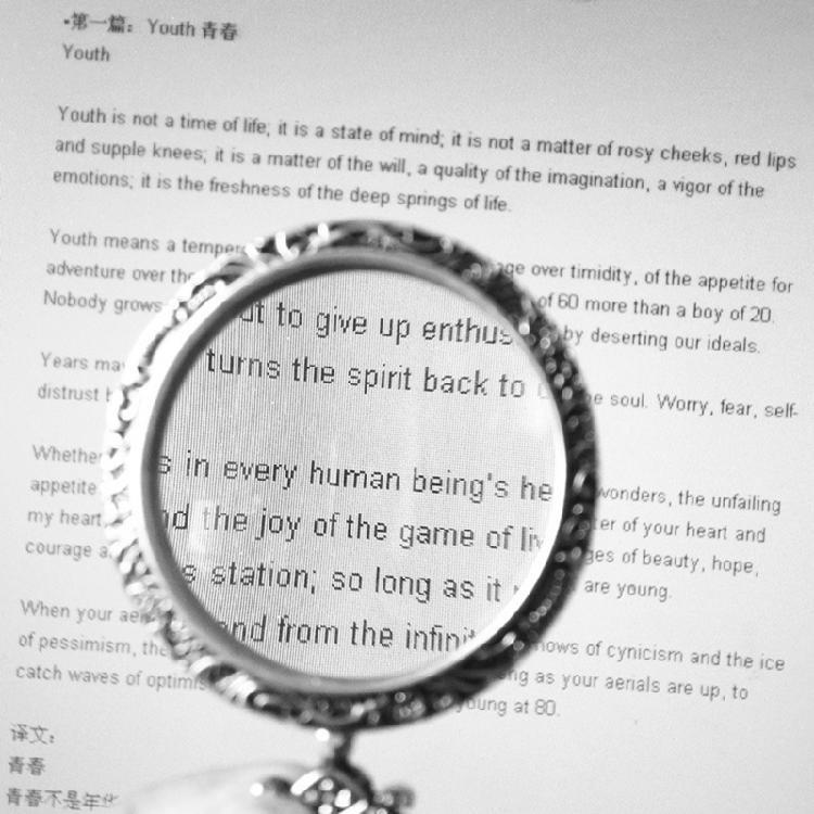 Women 3X Magnifier Necklace Pendant Magnifying Glass Necklace Pendant Hanging