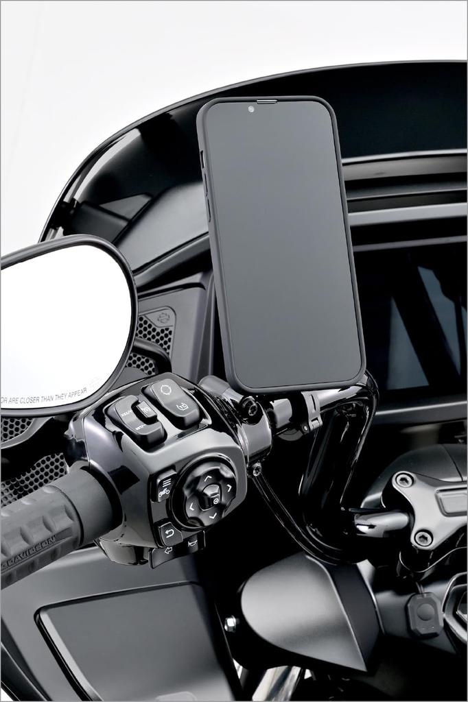 SP Connect Daytona Motorcycle Smartphone Holder Moto Mount 3D inch Black 61011 (SPC+) 1.5