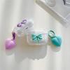 Love bow for Apple AirPods Pro1 Bluetooth headset case Apple 1st generation headphone case 1st generation