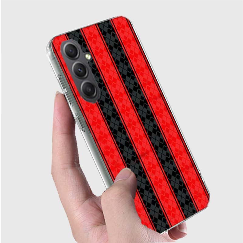 Milan Stylish Stripe Design Phone Case For Samsung A16 A26 A36 A56 A17 A03S A04S A02S A05S A50S A30 A20 A70S A40 A21 Galaxy Note