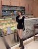 High Waist Black Slim Summer Shorts - Sexy New Elastic Hip Peach Leggings 2024