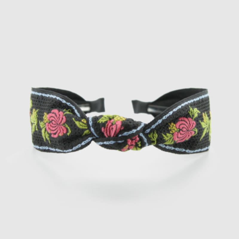 

LALA Розовый Цветок Богемный Импортный Ободок для Волос FREE