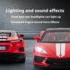 1:22 C8 993 Miniature Model Toy Supercars Alloy Diecast Doors Opened Exquisite Interior Pull Back Festival Gifts for Children