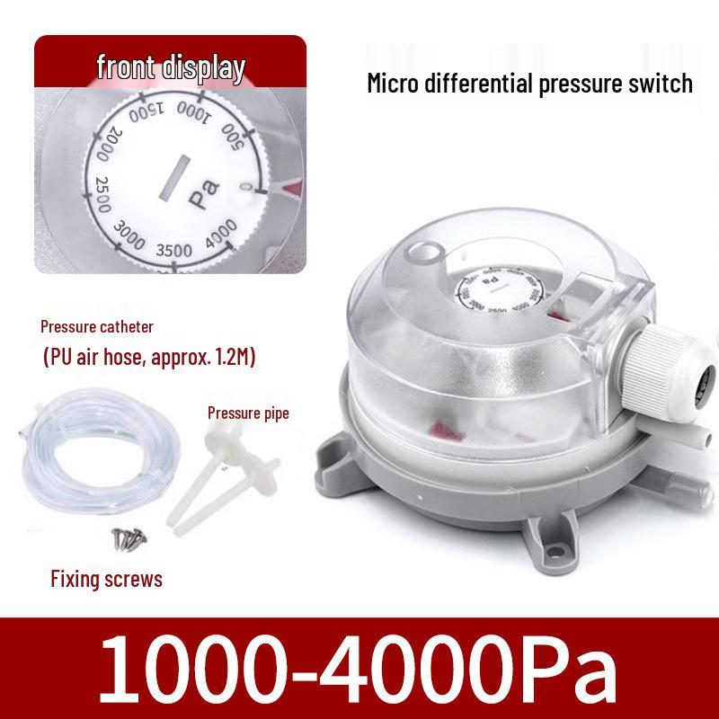 Micro Differential Pressure Sensor for Air Ventilation and Gas Flow Monitoring