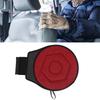 Round Car Cushion 360 Degrees Rotating Geometric Rhombic Shape Portable Rotating Seats Cushion For Elderly Grey
