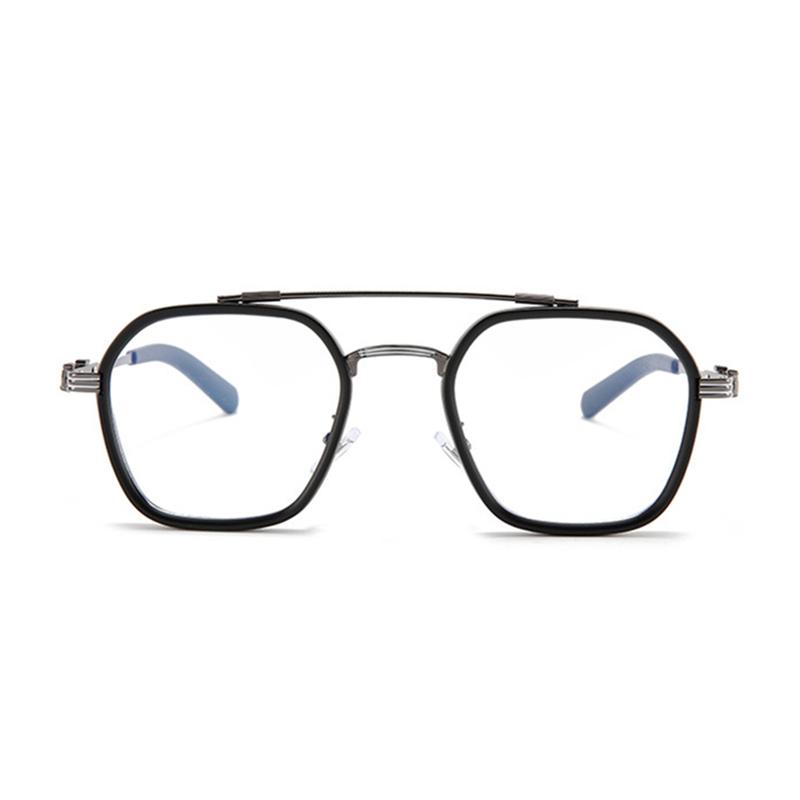 

Высококачественный брендовый дизайн Чистый титан Мужские очки от синего света и радиации Компьютерные игровые очки Женские очки, блокирующие лучи Anti blue 0 чёрный