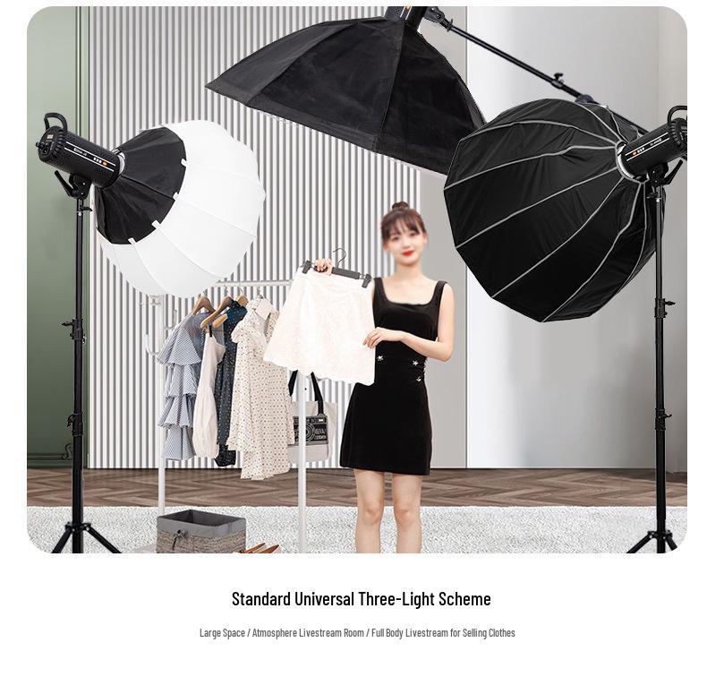 Yingbang 300W Live Broadcast Soft Spotlight for Clothing, Food, and Children