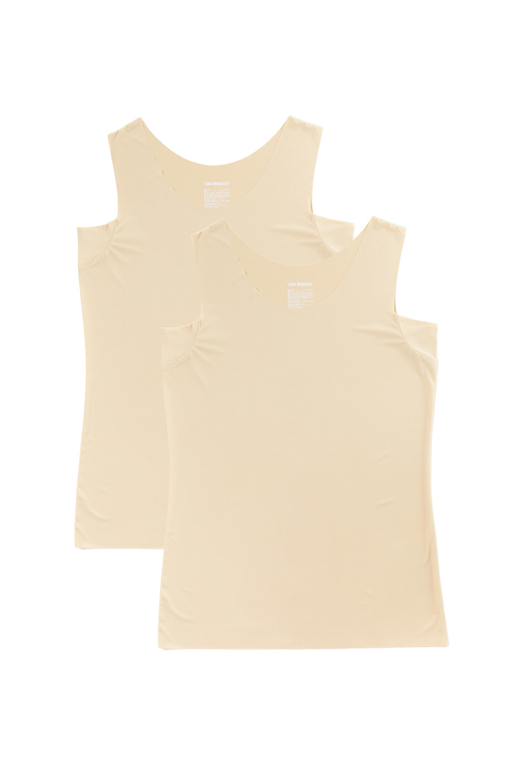 

Tank with Underarm Sweat Cool to the Set of M [Seabreeze] Top, Innerwear, Underwear, Pads, Touch, 2, Women s, Beige, бежевый