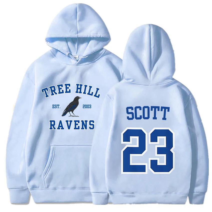 

Женские толстовки TREE HILL RAVENS Scott23 Графические толстовки с карманом Keith Scott Body Shop Пуловеры Sudaderas Para Mujer L
