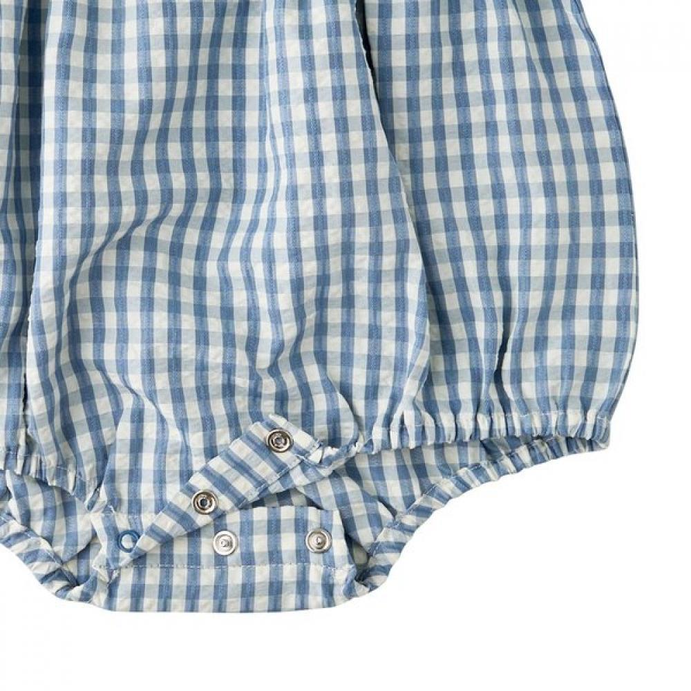 Mink Mui Check Woven Bodysuit Set 36113 604 02