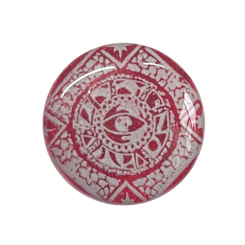 Keyboard Knob Decorative Resin Keycap for Hi75 K81 Mechanical Keyboards Customizable Gaming Peripherals красный