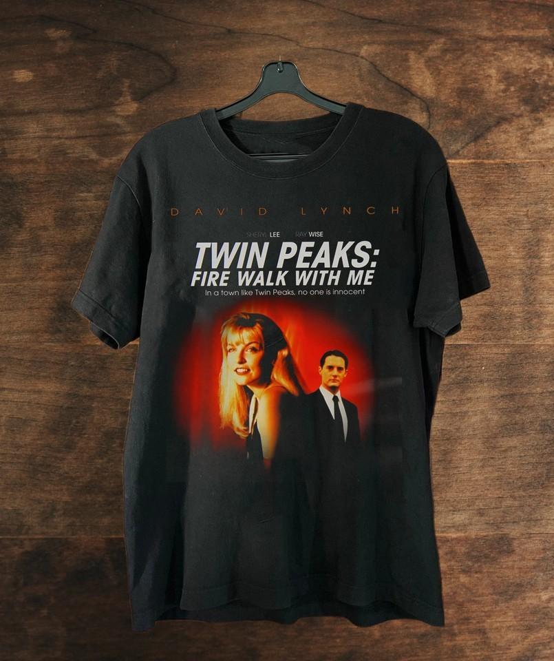 Twin Peaks Band Black Collection Cotton Tshirt Unisex S5XL K489 Unisex T-Shirt XXXXL