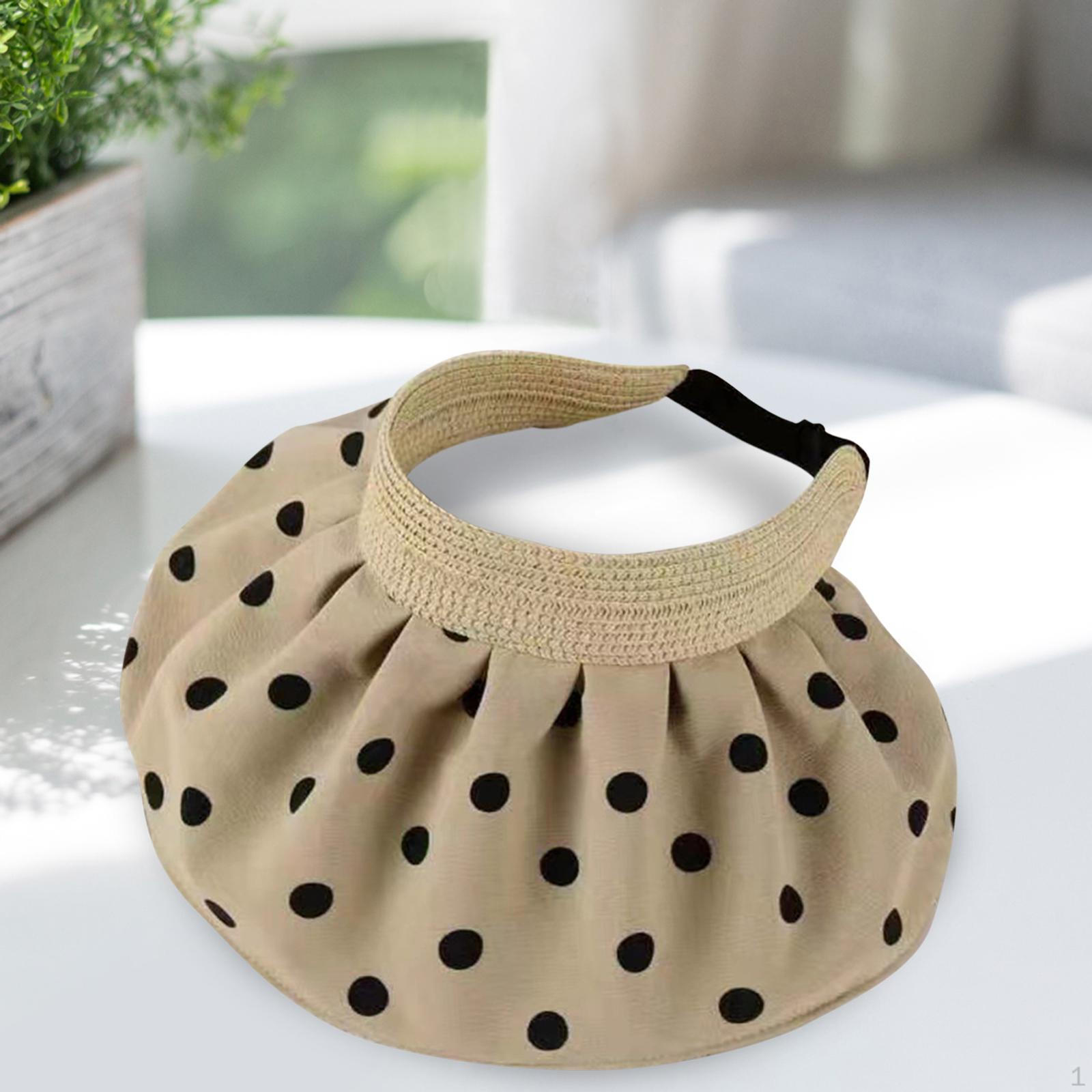 Модная женская солнцезащитная шляпа-козырек с широкими полями, сворачивающаяся, защита для хвоста, пляжная хаки